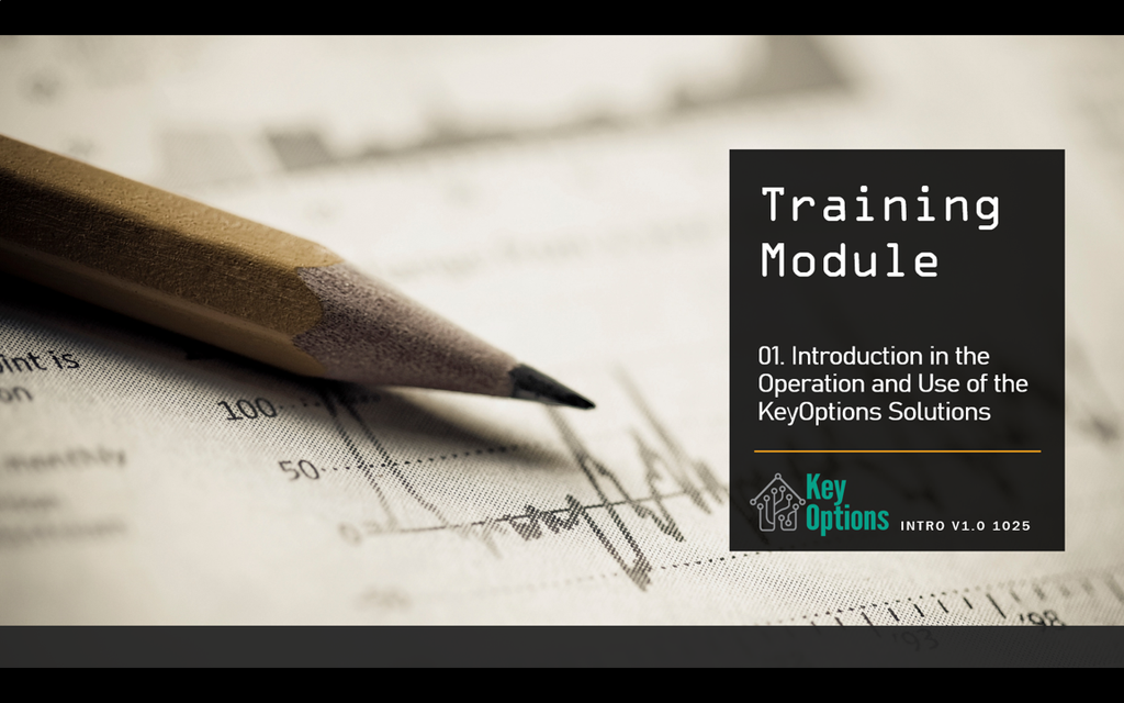 01. Introduction in the Operation and Use of the KeyOptions Solutions